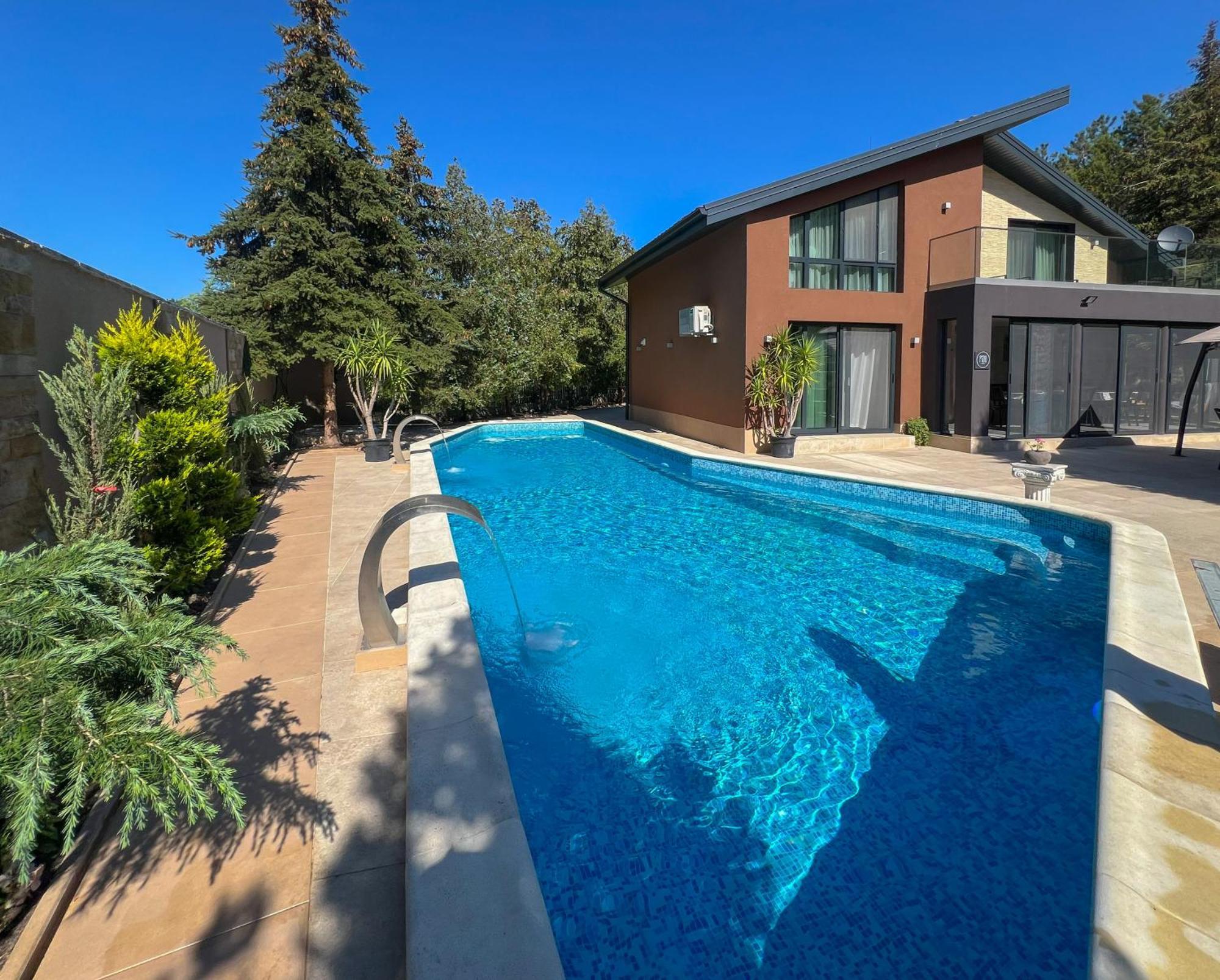 Pino - Villa, Casa, Cucina Е Terrazza Албена Екстериор снимка